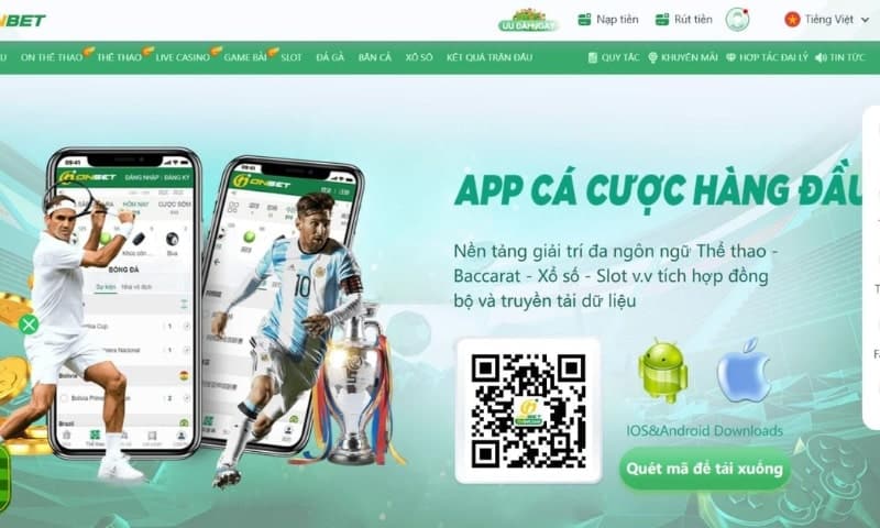 Cách tải app Onbet1 trên điện thoại di động